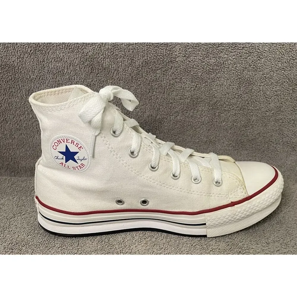 Converse Chuck Taylor All Star Classic White Hi Top Chunky Platform Womens Sz 6